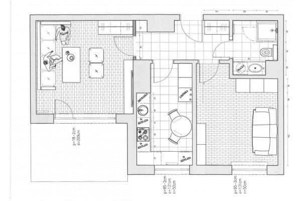 Warszawa, Mokot&oacute;w, Służewiec, Tolkiena, 2 pokojowe z garażem, ul.  Tolkiena 3