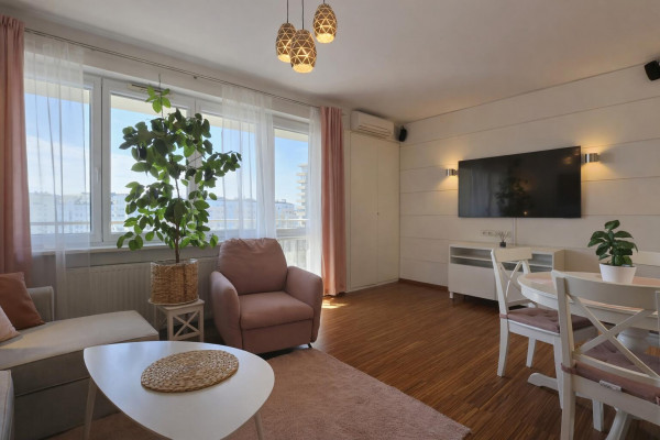 Warszawa, Ursyn&oacute;w, Melchiora Wańkowicza, 3 pokoje (pok&oacute;j dzienny, sypialnia + gabinet) | 61,7 m&sup2; | metro Kabaty