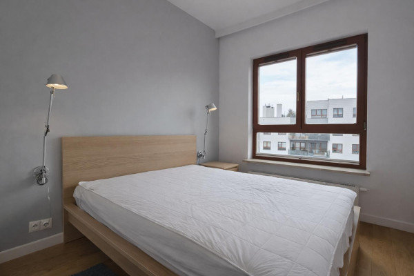 Warszawa, Wilan&oacute;w, Oś Kr&oacute;lewska, 2 pokoje, wysoki standard, balkon, garaż, ciche patio, Wilan&oacute;w