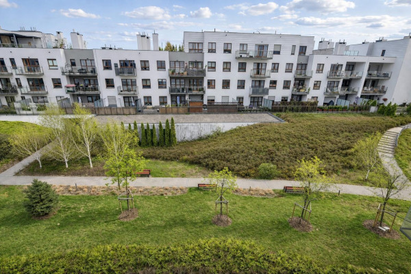 Warszawa, Wilan&oacute;w, Oś Kr&oacute;lewska, 2 pokoje, wysoki standard, balkon, garaż, ciche patio, Wilan&oacute;w