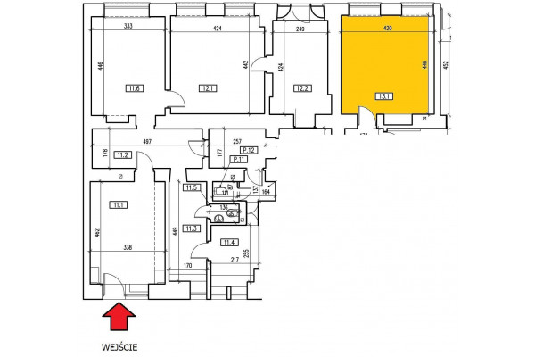 Warszawa, Mokot&oacute;w, Willowa, Willowa, Stary Mokot&oacute;w, Lokal biurowy 85&ndash;104 m&sup2;