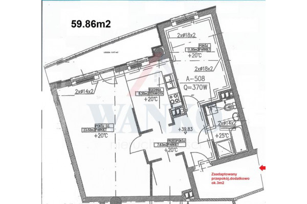 Warszawa, Ursynów, Natolin, al. Komisji Edukacji Narodowej, Ciche z piękną panoramą miasta, tuż przy metrze